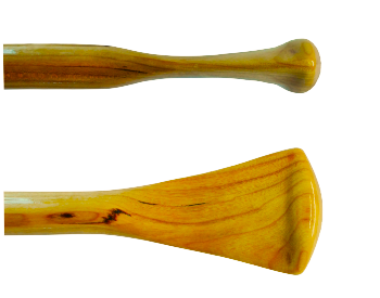 Omer stringer paddle grip in cherry wood